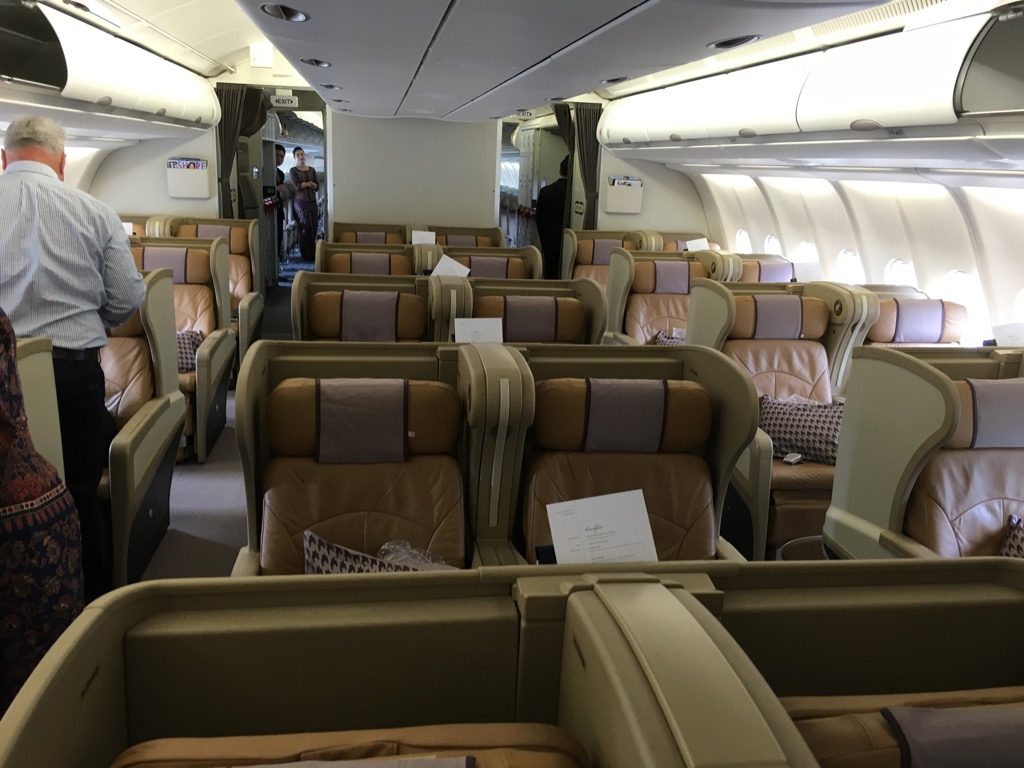 Review Singapore Airlines Business Class Airbus A330 300