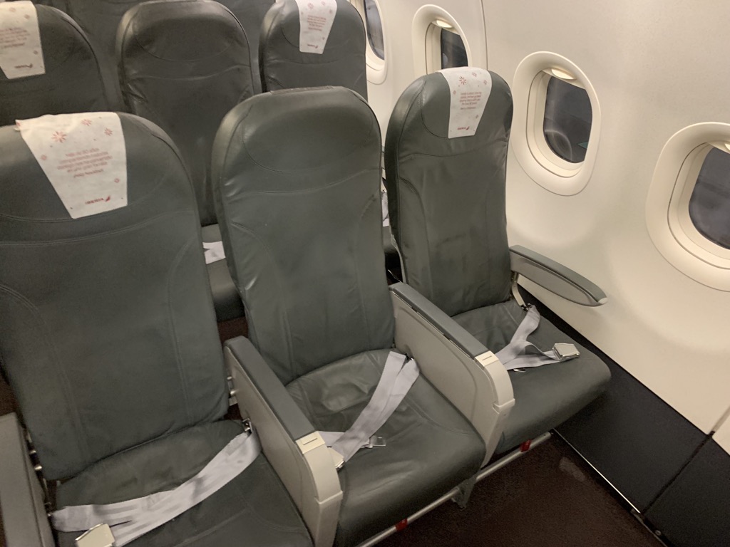 Review Iberia Business Class Airbus A319 Madrid Nach Frankfurt