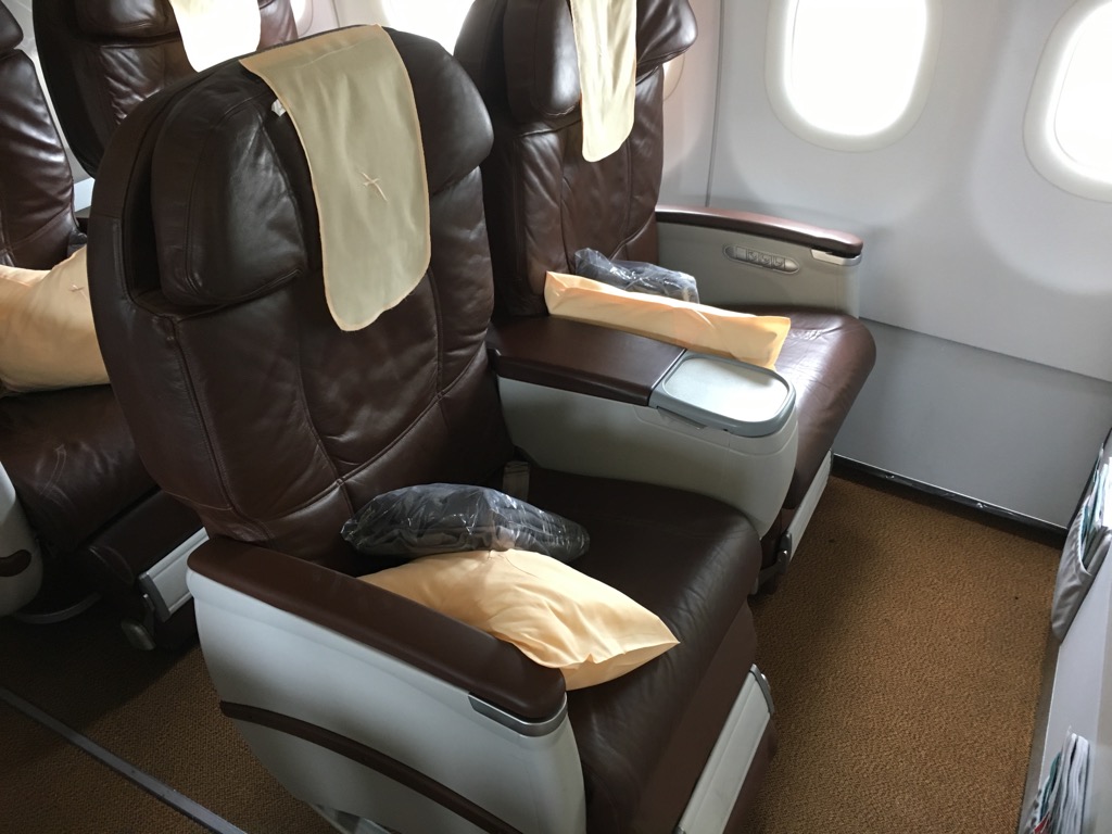 Review Silkair Business Class Im Airbus A319 Koh Samui Nach