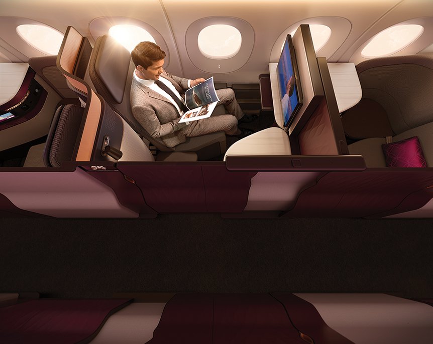 Qatar Airways arbeitet an neuer QSuite und Business Class Aufwertung