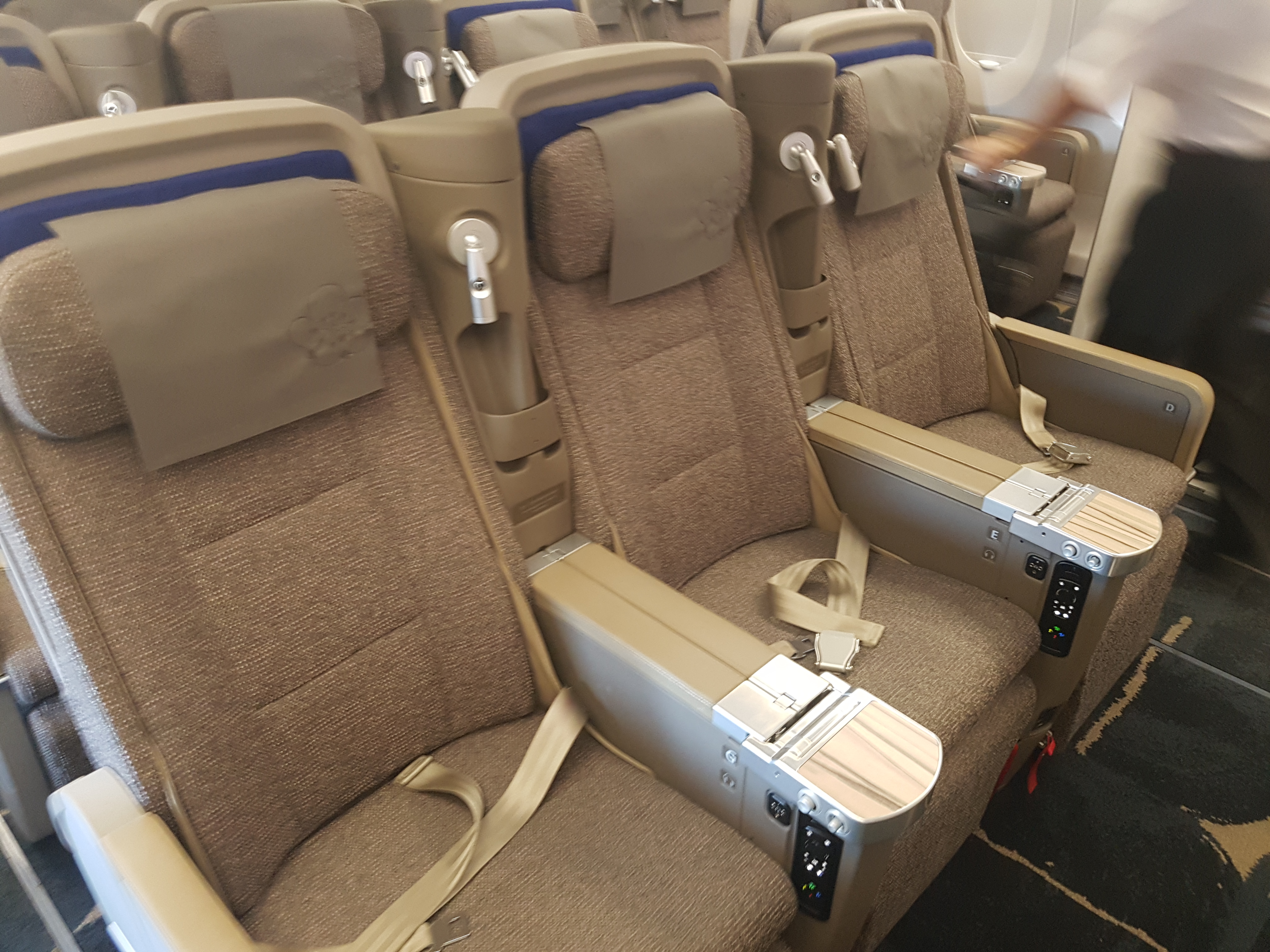 China Airlines Economy Class im Airbus A350 5