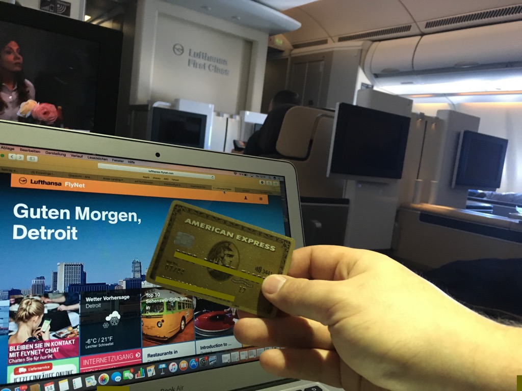 Lufthansa bietet 30 Minuten kostenloses an Bord für Miles&More