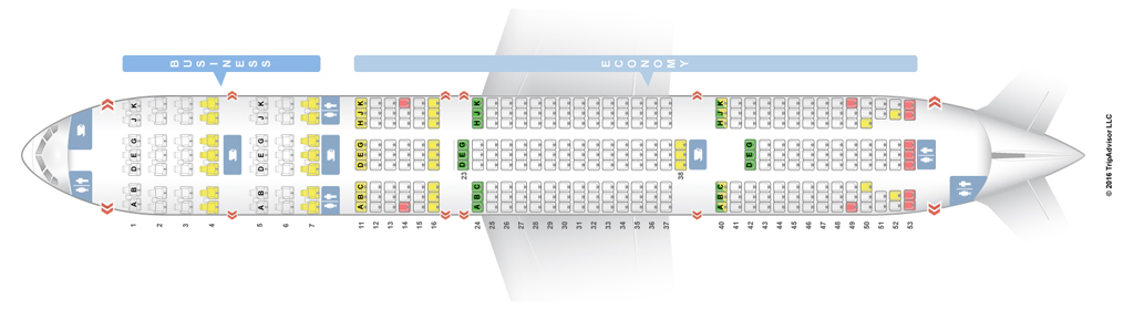 Boeing 777 300 turkish airlines схема салона