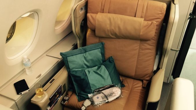 Review Singapore Airlines Business Class Airbus A380
