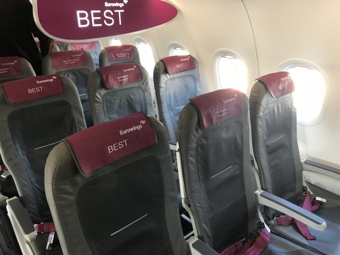 eurowings basic fare baggage