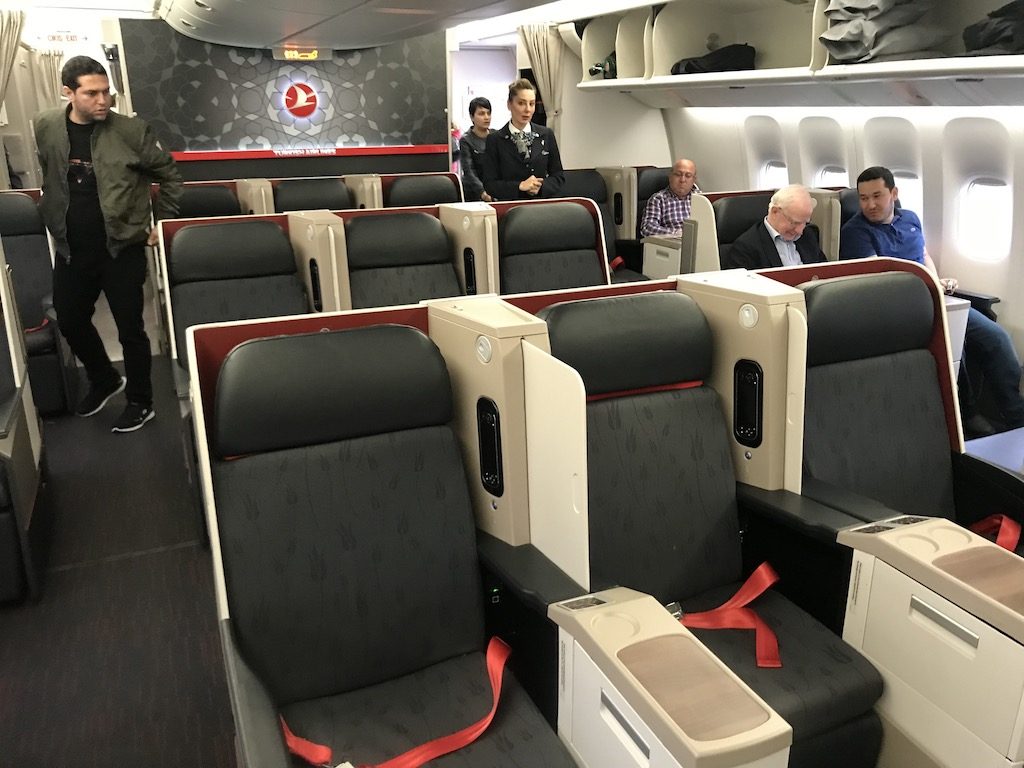 Turkish Airlines Boeing 777 Business Class