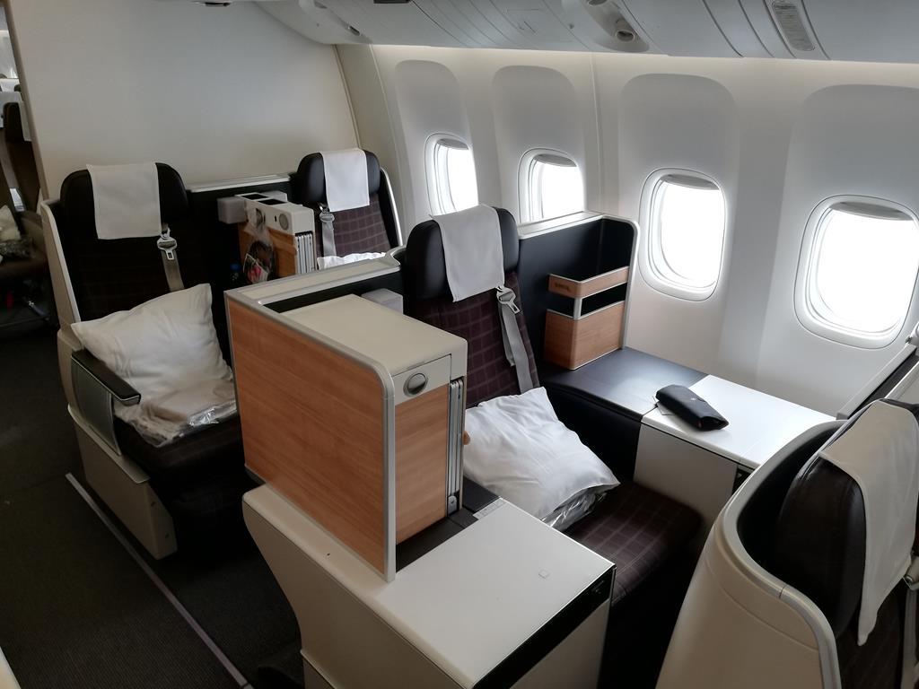 Swiss Business Class 777