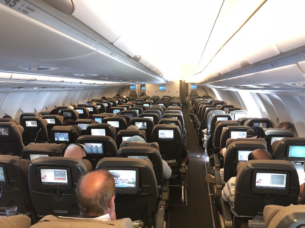 Swiss Air Airbus A330 300 Interior