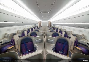 Air China Business Class Airbus A350