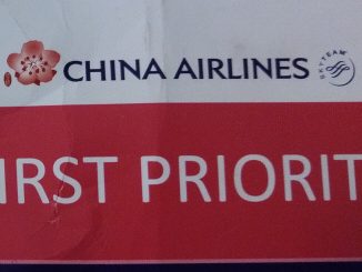 First-Priority Gepäck-Tag | China Airlines Business Class