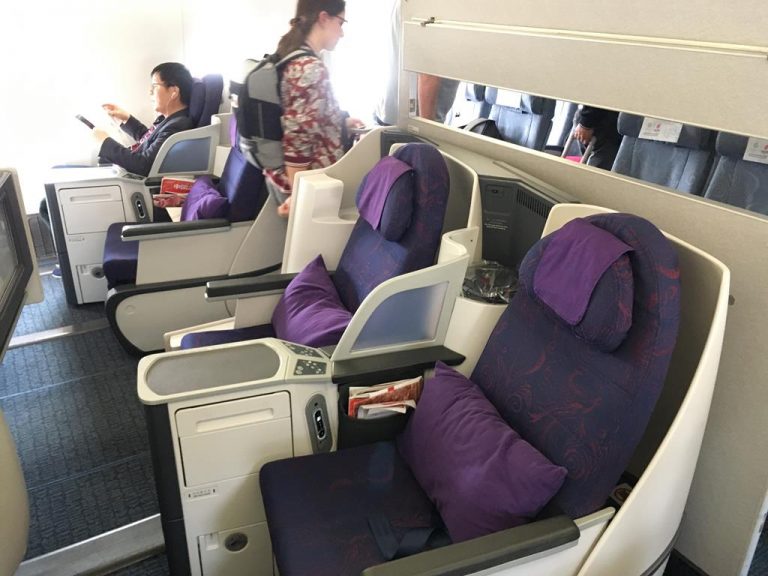 air china 777 business class review