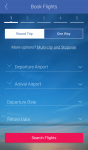 China Airlines App | Flug buchen, Suchmaske