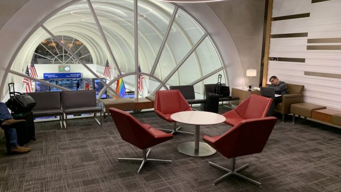 Review American Airlines Flagship Lounge Los Angeles