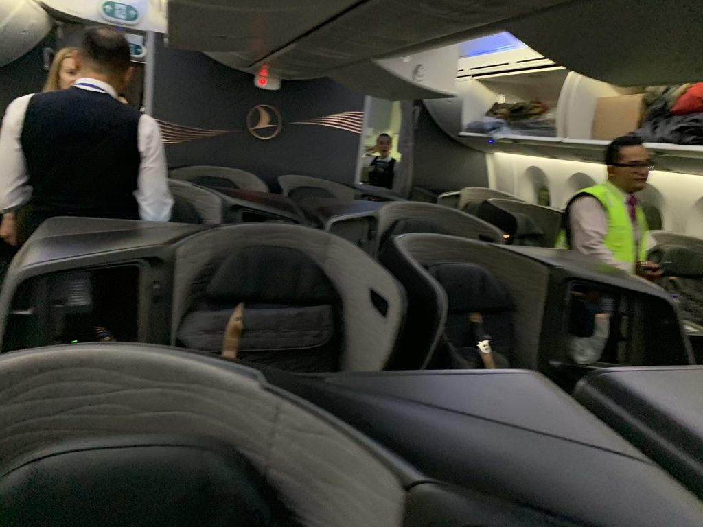 Review Neue Turkish Airlines Business Class Boeing 787