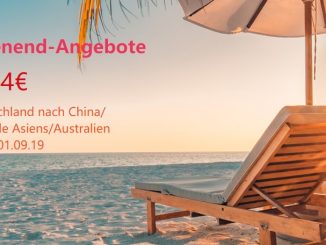 Air China Wochenende Angebote