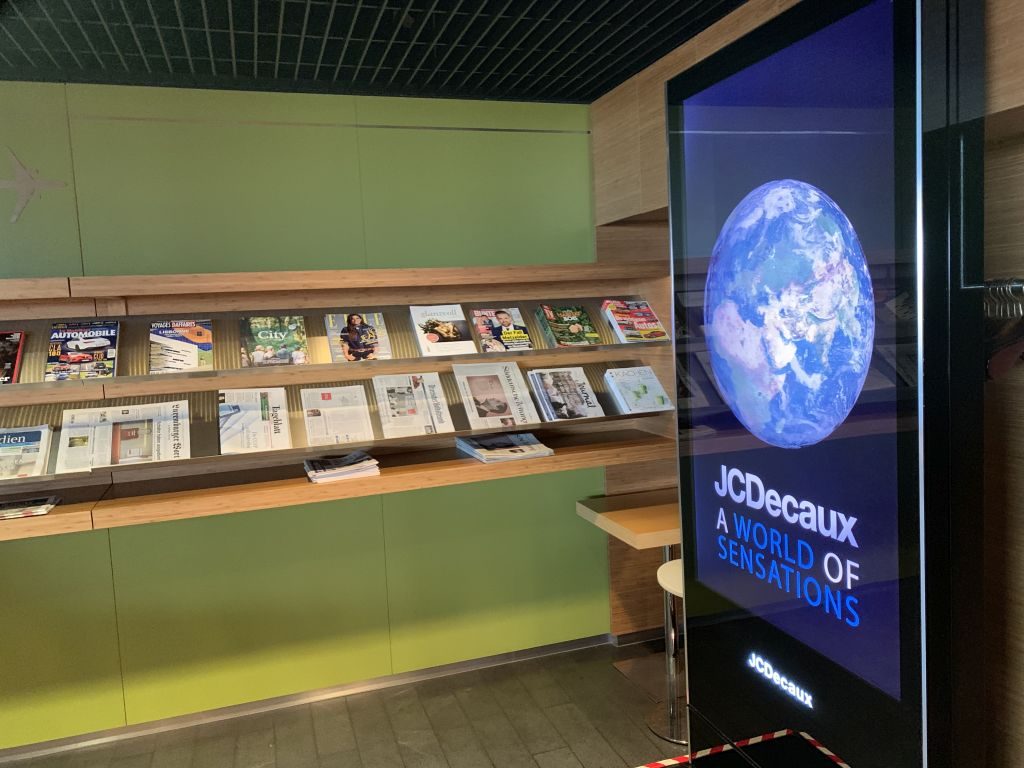 Zeitrschriftensortiment Lounge Luxemburg