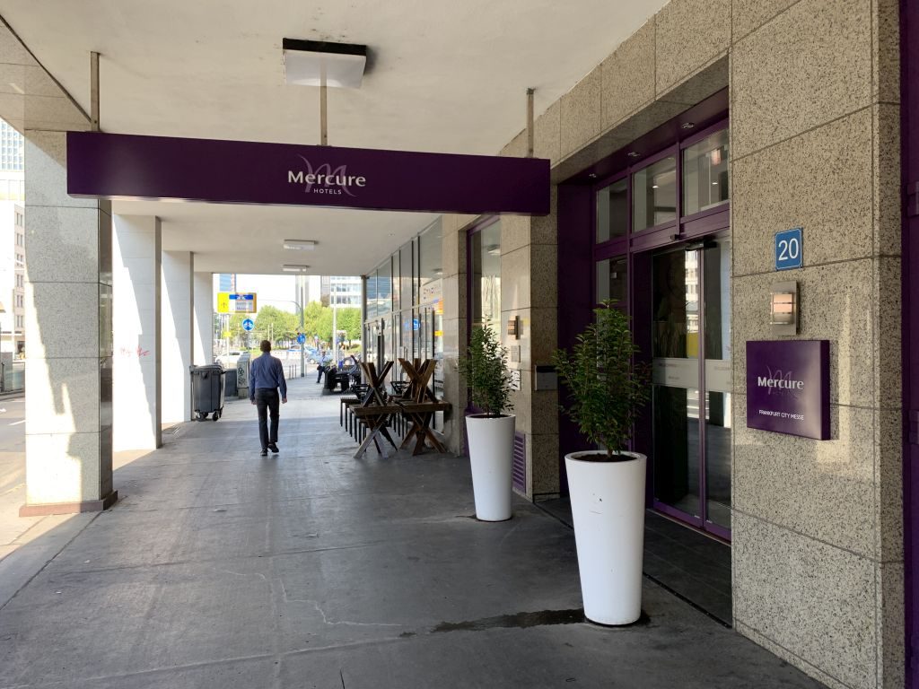 Mercure Frankfurt City Center Eingang