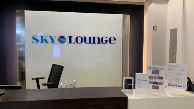 Rezeption Sky Lounge