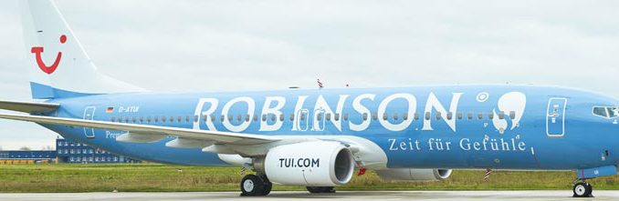 TUIfly Sonderlackierung Robinso