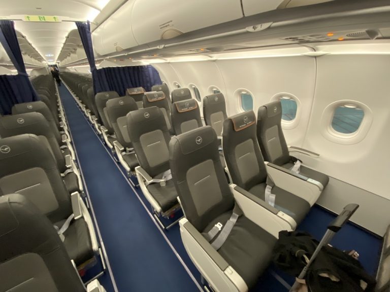 Review Lufthansa Business Class Airbus A320NEO Frankfurt nach Athen Frankfurtflyer.de