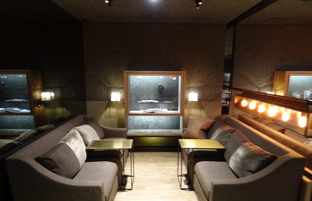 TPE VIP Lounge, Seite A - Sitzgelegenheit