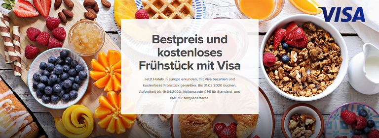 Marriott Promotion | Gratis Frühstück bei Zahlung mit Visa ...