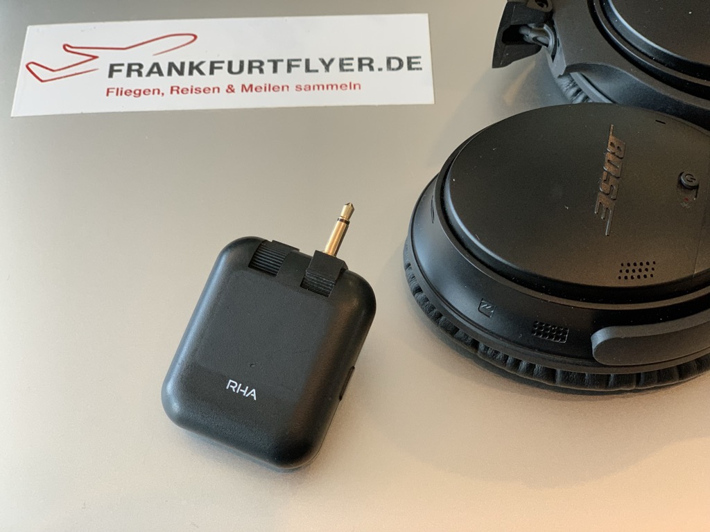 Review: RHA Wireless Flight Adapter  Bluetooth Flugzeug Adapter für  kabellose Kopfhörer 