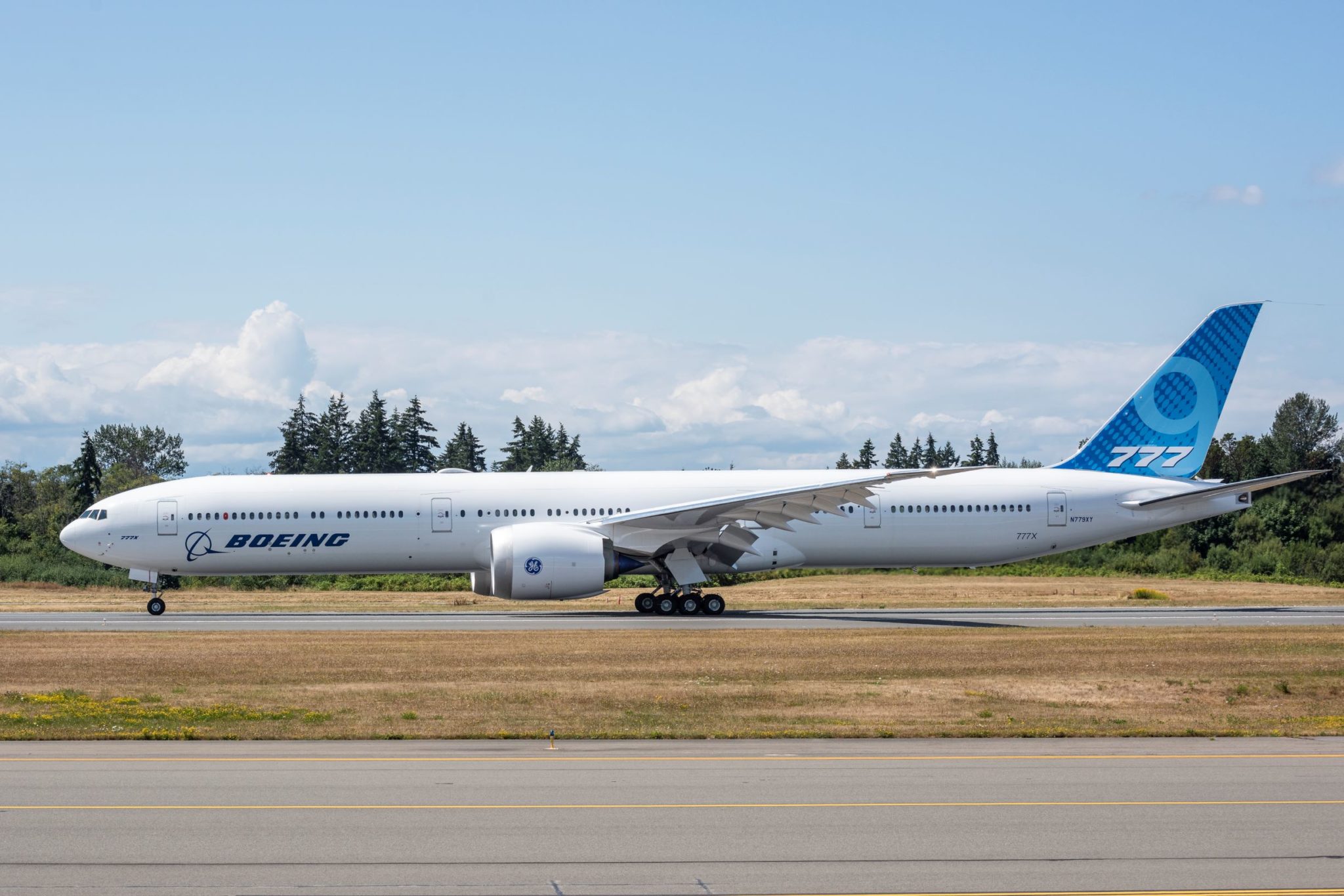 Die Erste Boeing 777 9x Für Lufthansa Fliegt Frankfurtflyerde