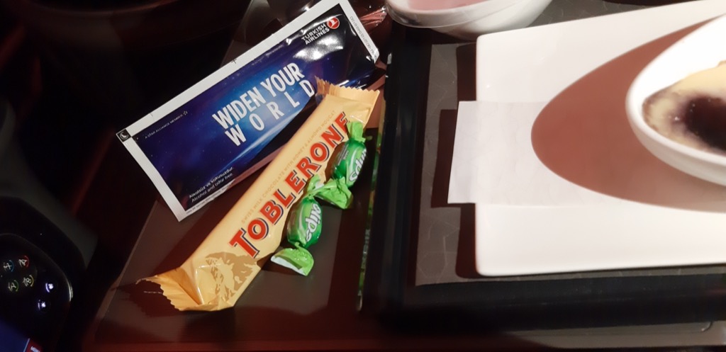 Turkish Airlines Business Class A350 | Snack