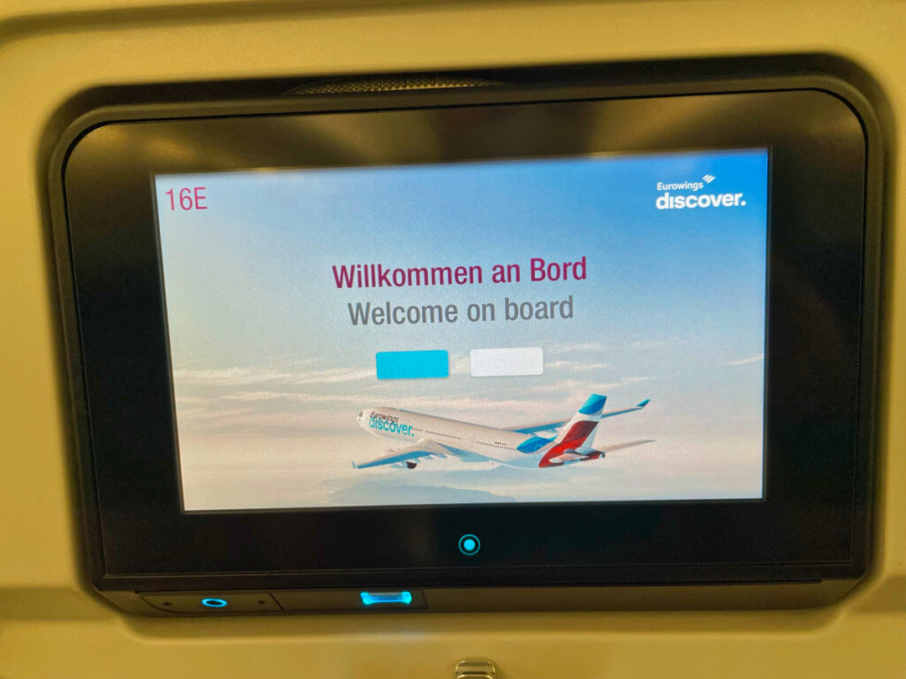 Eurowings Discover Kabine Und Beste Sitzplätze Im A330 - Frankfurtflyer.de