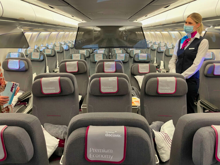 Eurowings Discover Kabine Im A330-300 - Frankfurtflyer.de