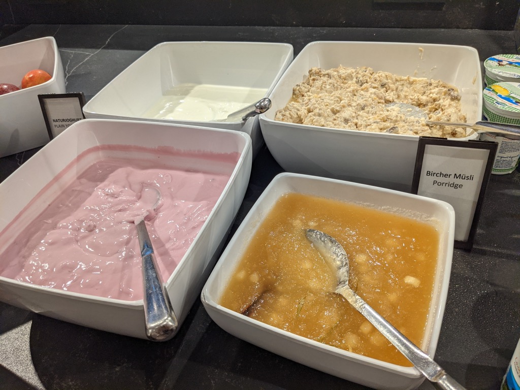 Hilton Düsseldorf - Frühstück