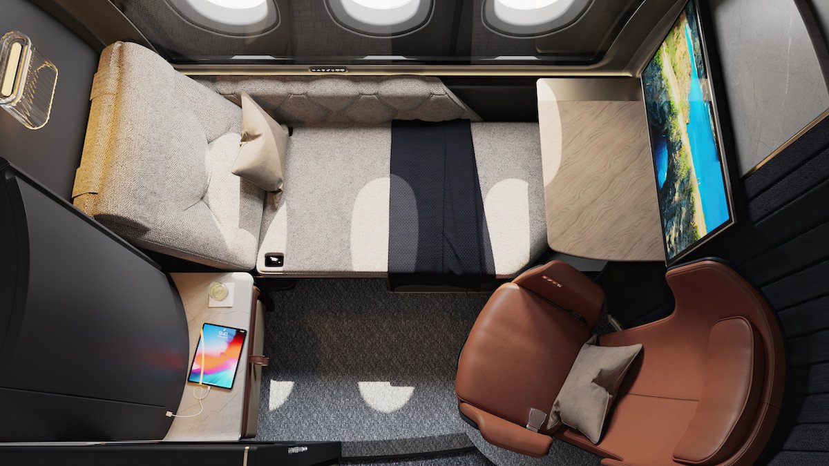 Wird das die neue Super First Class von JAL im A350-1000 ...