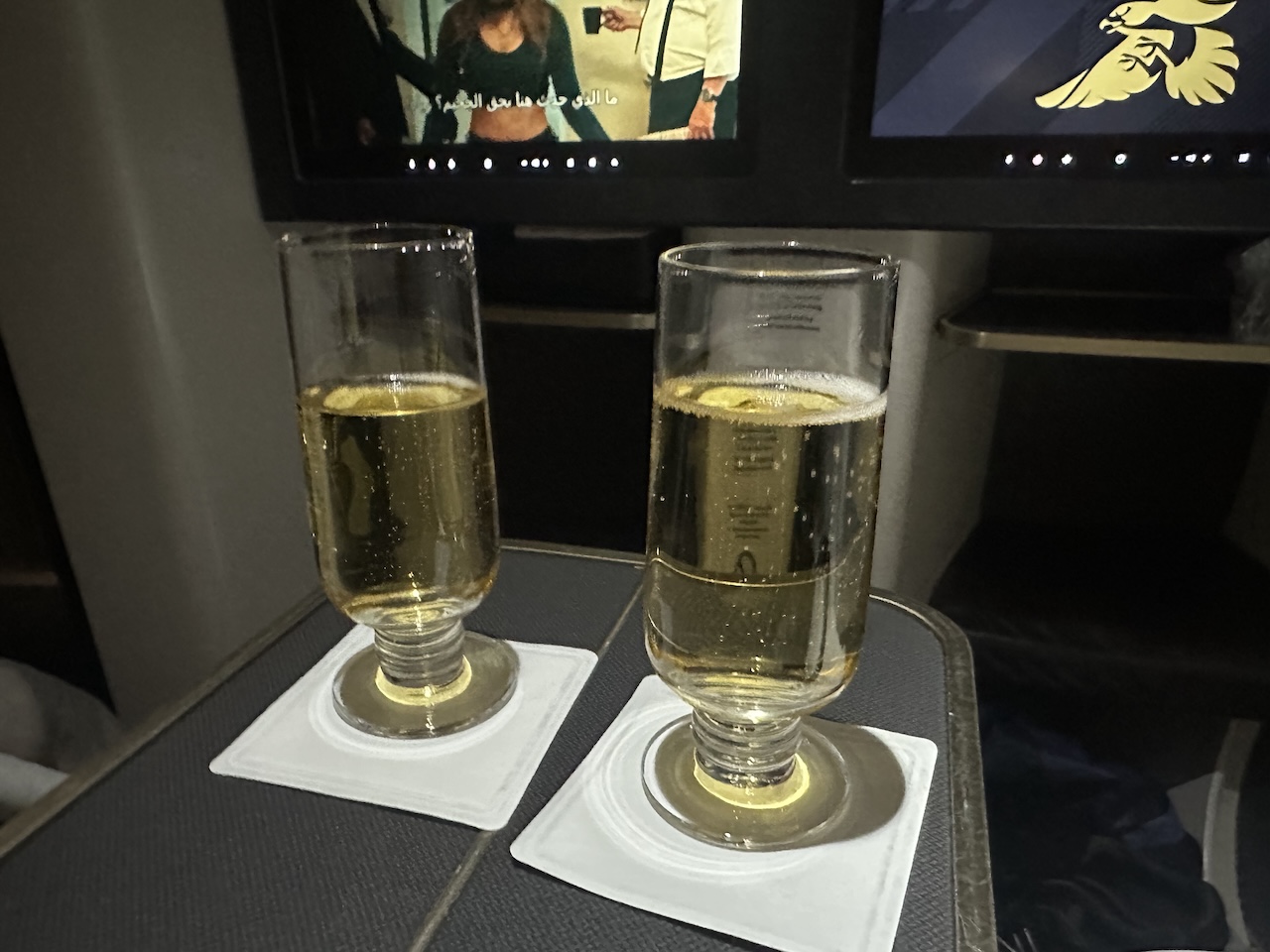 Gulf Air Airbus A321neo, Business Class. Foto: Robert